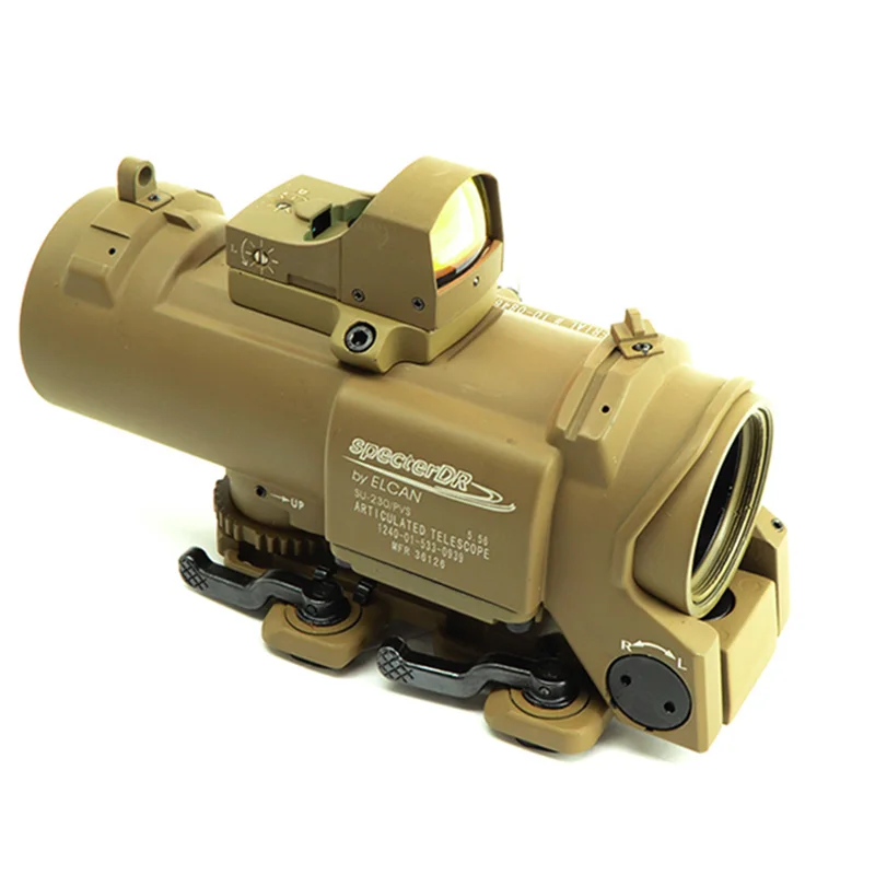 Tactical DR 1x-4x Magnifier Dual Role Optic Rifle Hunting Scope 4x32 Illuminated Mil-Dot Fit 20mm Weaver Picatinny Rail | Спорт и