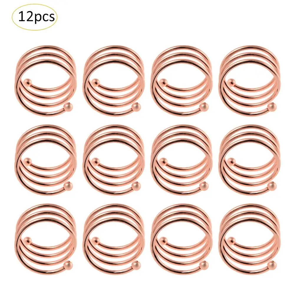 12PCS M 12 шт. кольца для салфеток для свадьбы Алмазный держатель для салфеток чашка цветочный орнамент вечерние декор для банкетного стола аксессуары салфетка пряжка - Цвет: 12PCS M