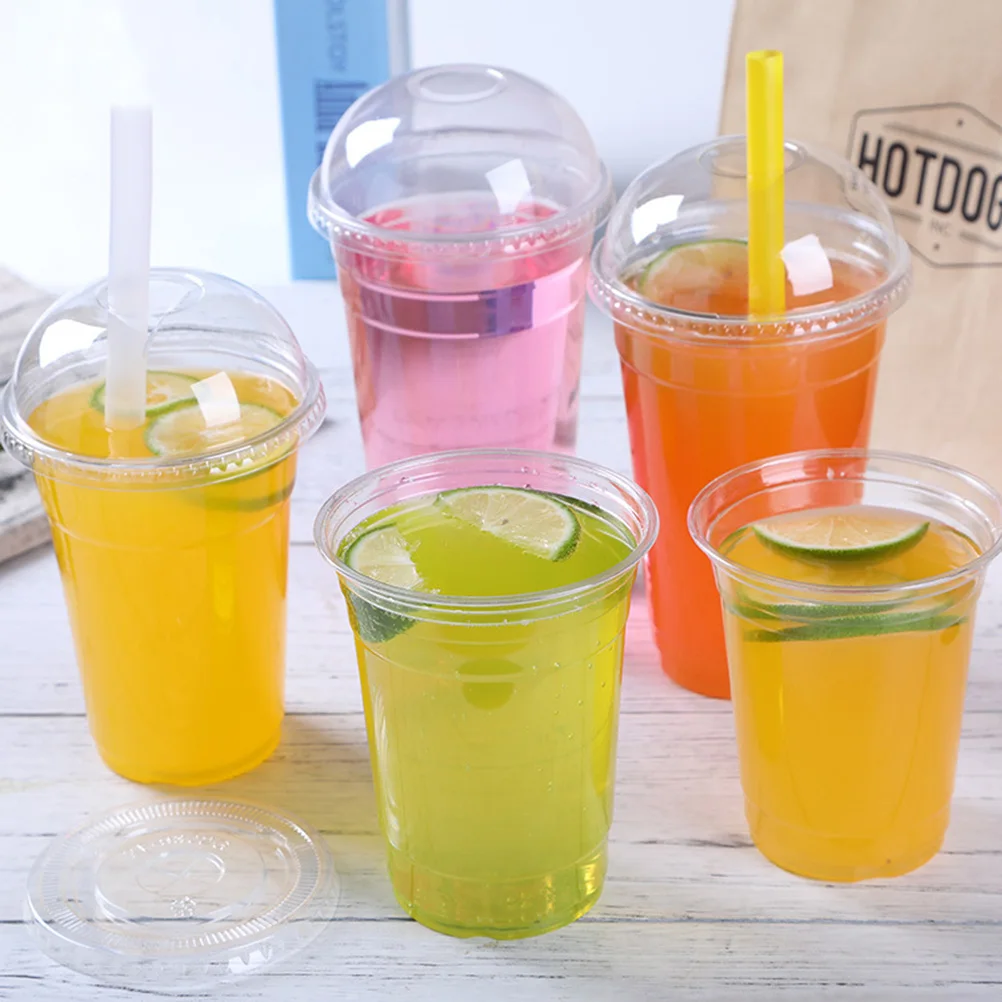 20 шт./50 шт. одноразовые прозрачные чашки кружки для холодных напитков упаковка