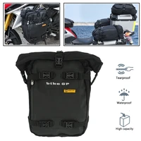multi function waterproof rear seat bag saddlebags riding backpack for bmw r1200gsr1250gs adv f900xr r9t for yamaha mt09 mt07
