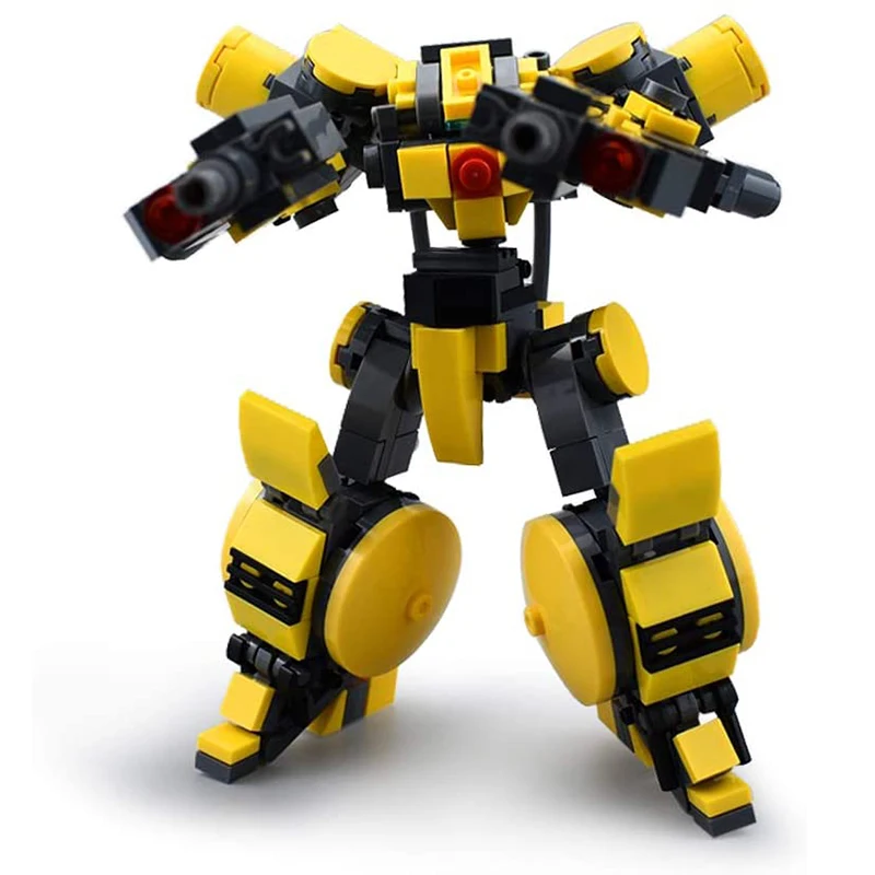 

Детская игрушка Mecha Warrior строительные блоки фантастический робот экшн-фигурки модели игрушки для детей сборные блоки аниме солдатики куклы