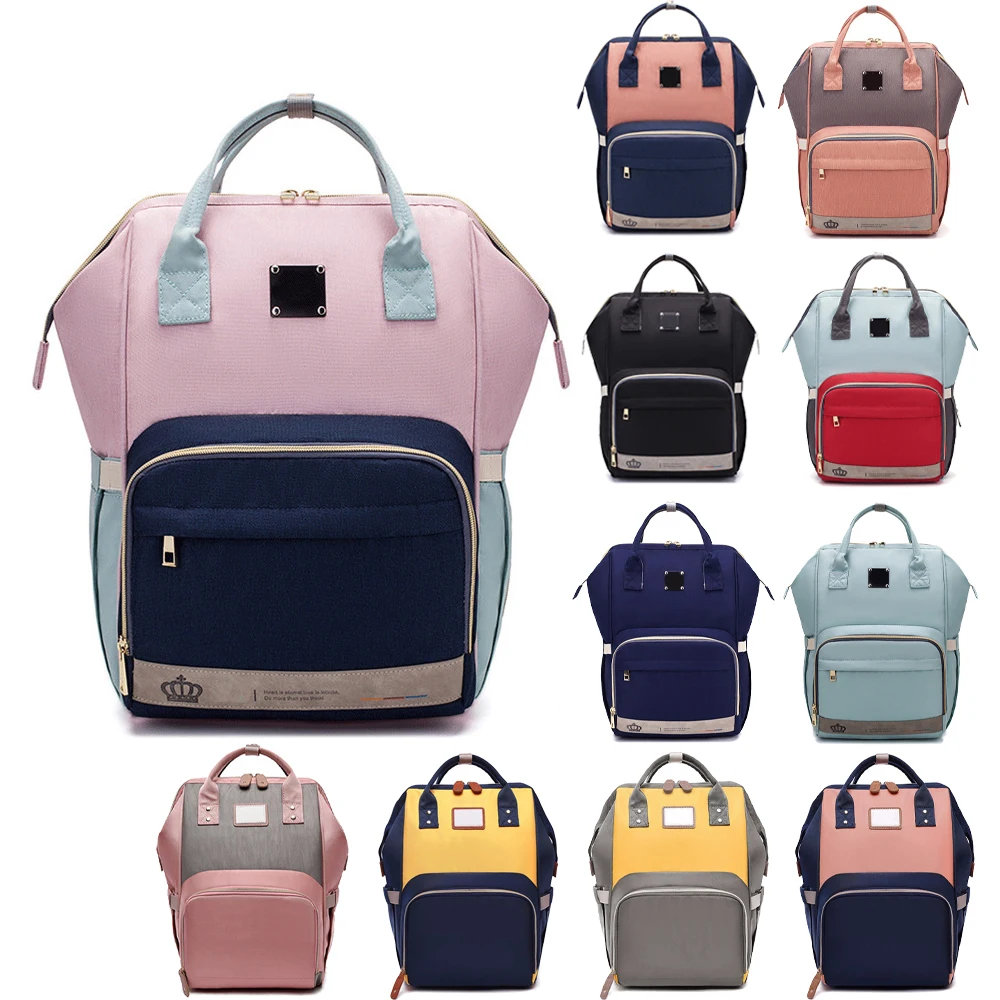 

Diaper Bag Backpack Mummy Maternity Bags For Baby Stuff Baby Nappy Changing Backpack For Moms Travel Bag Stroller Organizer