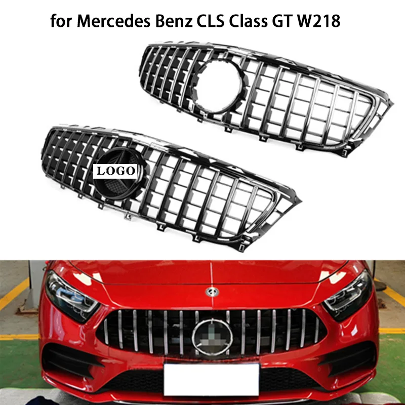 Автомобильная решетка гриль без сборки для Mercedes Benz CLS Class GT W218 передний бампер