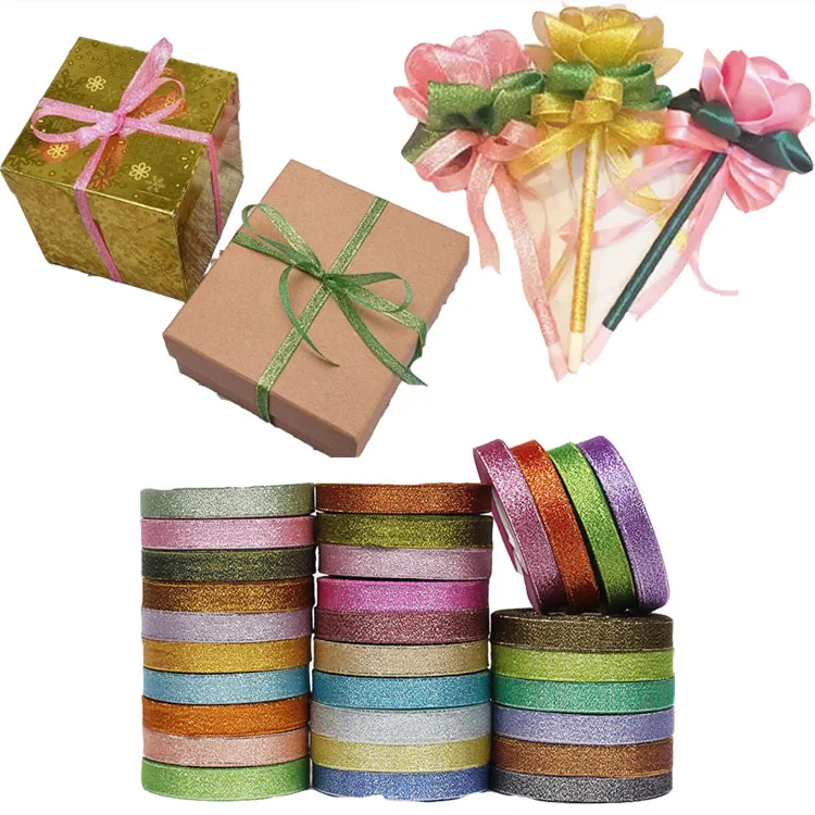 25 ярдов/рулон зеленый лук лента для упаковки подарков коробки тортов и пирожных