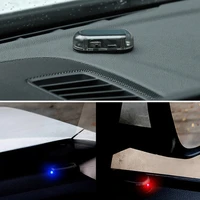 car decoration lights car alarm anti theft light led car interior lights vehicle mounted solar simulation warning flash lamp