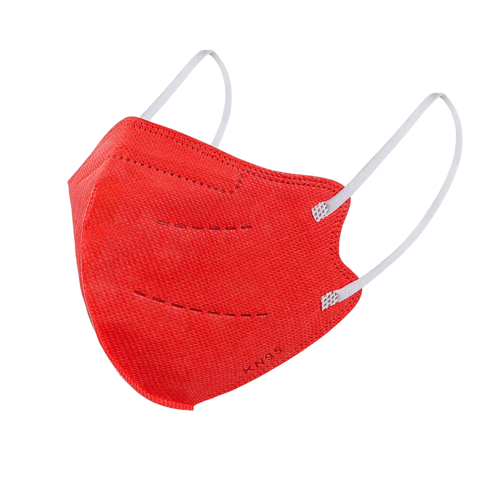 Красный FFP2 детская маска kn95 mascarillas детей 10-100 шт Анти-капли защитный многоразовые