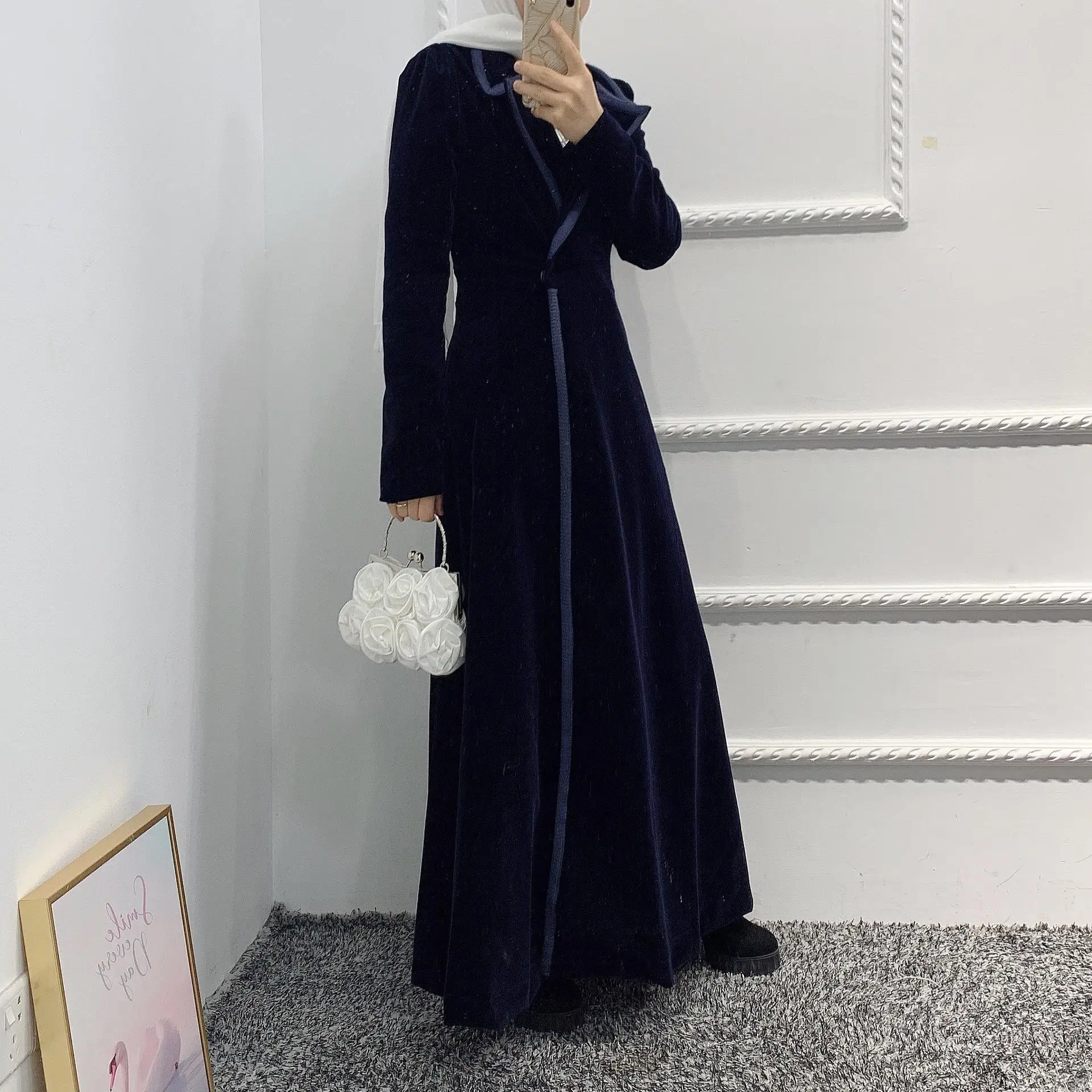 Коллекция осень/зима 2021 года европейская американская удлиненная версия