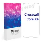 Для Crosscall Core X4 закаленное Стекло Экран Защитная пленка для переднего стекла Стекло пленка Crosscall Core X4 высокое разрешение, прозрачный фильм
