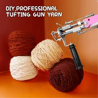 5 pcs special long staple cotton yarn ball cutting pile gun diy hand woven carpet poke embroidery yarn tufting gun accessories
