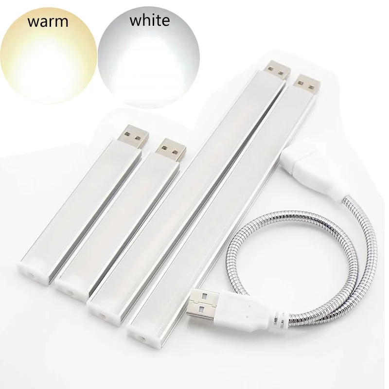 

10 светодиодов, 20 светодиодов, мини USB Светодиодная настольная лампа, портативный Настольный светильник для чтения, ночной Светильник для кн...