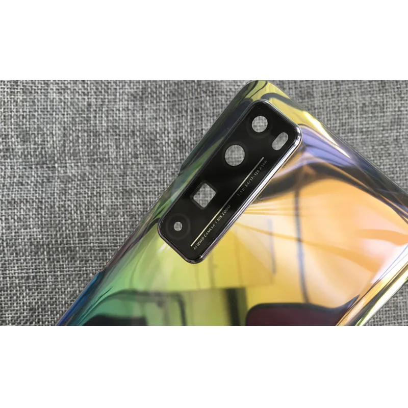 Новое оригинальное заднее стекло для Huawei Nova 7 Крышка батарейного отсека корпус