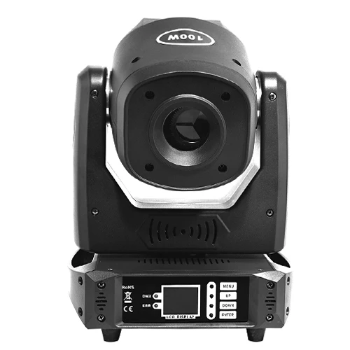 moving head 100w Lyre 100 Вт DMX-512 сценический светильник ing 100 Вт Светодиодный точечный светильник Профессиональный движущийся головной светильник с эффектом стробоскопа 14 каналов для клубной свадьбы - Цвет: moving head 100w