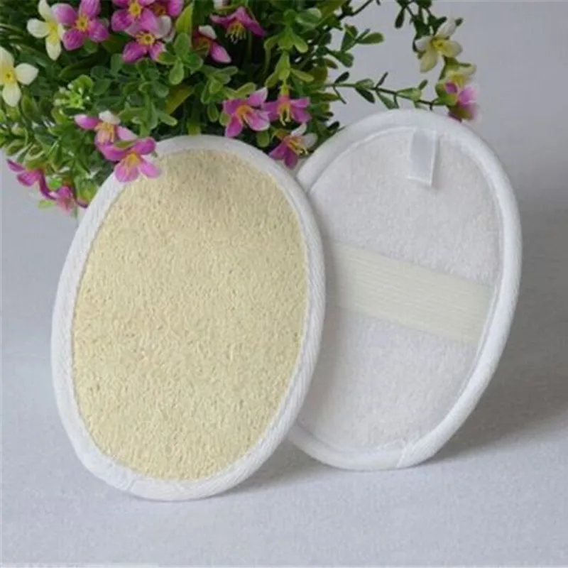 

5PCS 100% Natural Loofah Sponge Scrubber Brush Close Skin For Men And women Exfoliating Loofah pads Hot