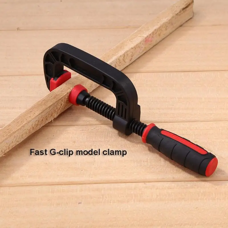 DURATEC Quick Release Clamp Plastic G Type Wood Clip for Woodworking Tools