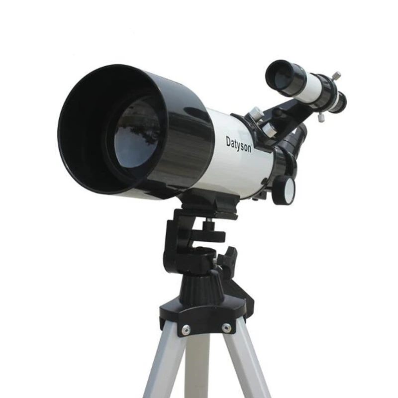 Datyson Refractive Astronomical Telescope 70400 70/400mm Full Erect Image Sky-Earth Dual-purpose Viewing Mirror 5T0003