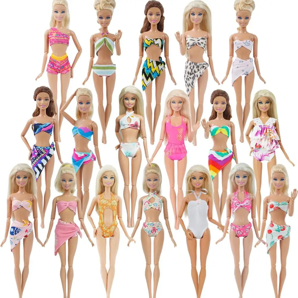 10 шт./партия летние купальники для куклы Барби|accessories for barbie|accessories barbie dollfor |
