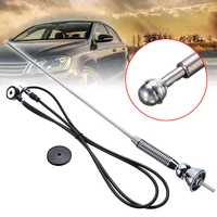 mayitr 1pc retractable car radio antenna fmam signal booster amplifier aerials whip mast for honda for toyota