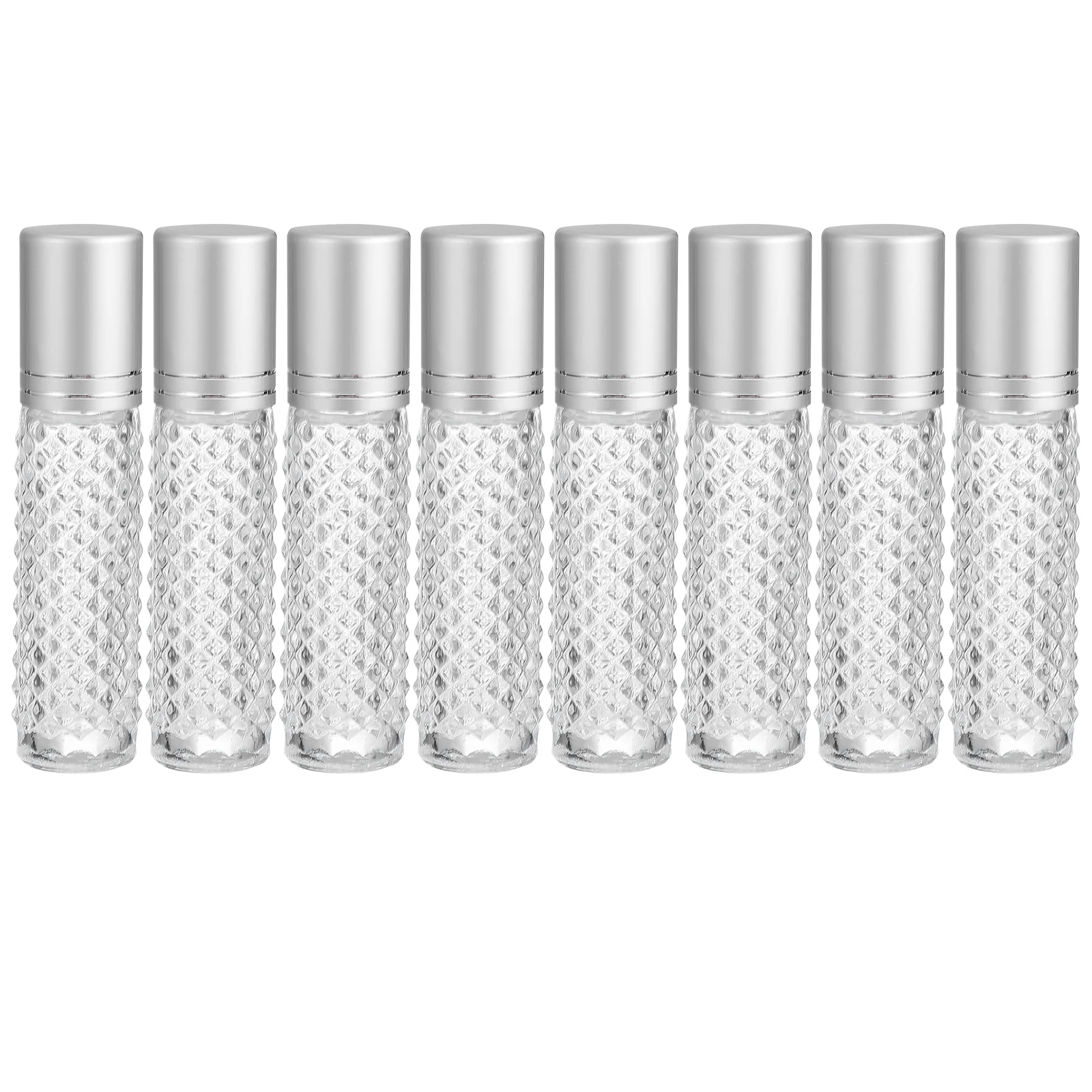 8Pcs Essential Oil Roll-on Bottles Glass Anti-slip Container Roller | Красота и здоровье