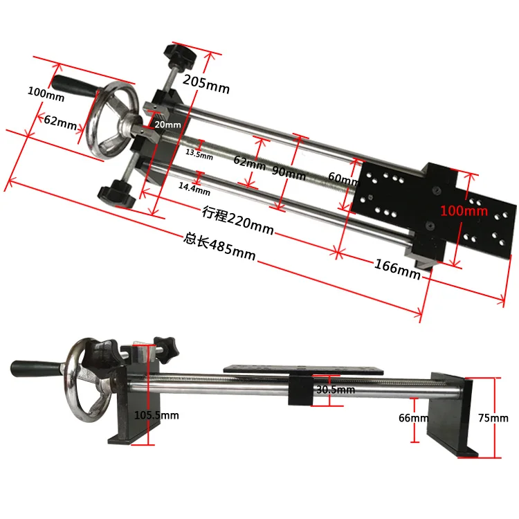 売る 手回し水平力ゲージテストスタンドプッシュプル力計hlaスパイラルラック500N/50キロy