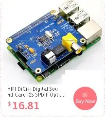 Raspberry pi AK4118 коаксиальный HIFI Аудио Звуковая карта ies DSD цифровой вещания сетевой плеер PI 3B b+ 32 бит Volumio Moode