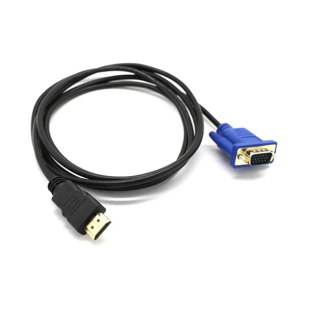 Новинка Лидер продаж 1 м HDMI-совместимый с VGA D-SUB Кабель-адаптер для ЖК-телевизора