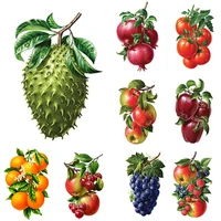 new 5d diy diamond painting full square round drill fruit diamond embroidery scenery cross stitch crafts home decor manual gift