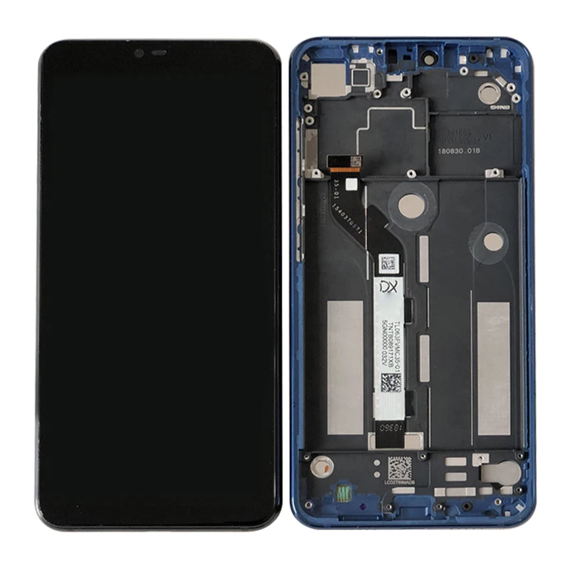 ЖК дисплей 6 26 дюйма для Xiaomi Mi 8 Lite 8X Youth Mi8X с сенсорным экраном и рамкой|Экраны