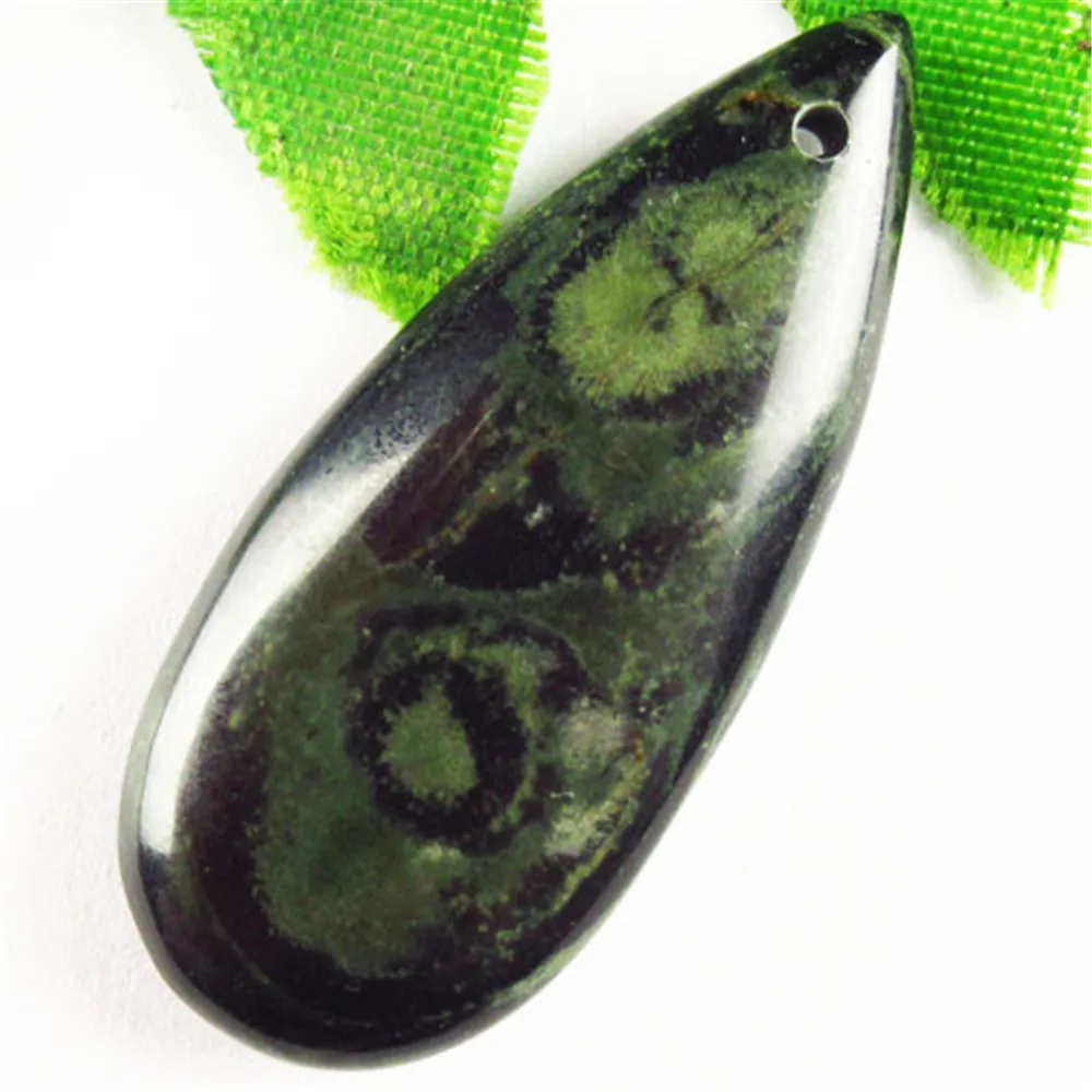 

35x15x5mm Natural Kambaba Jaspers Teardrop Pendant Bead