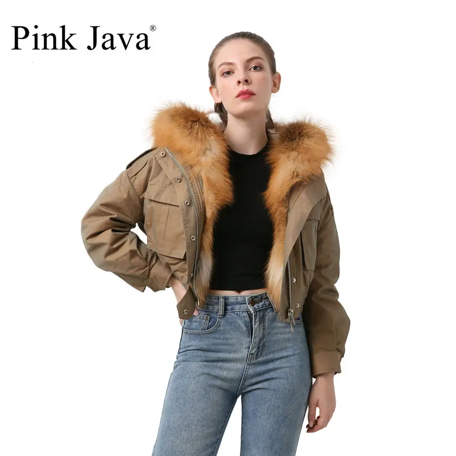 Розовый JAVA QC20030 Новое поступление Бесплатная доставка модные женские зимние