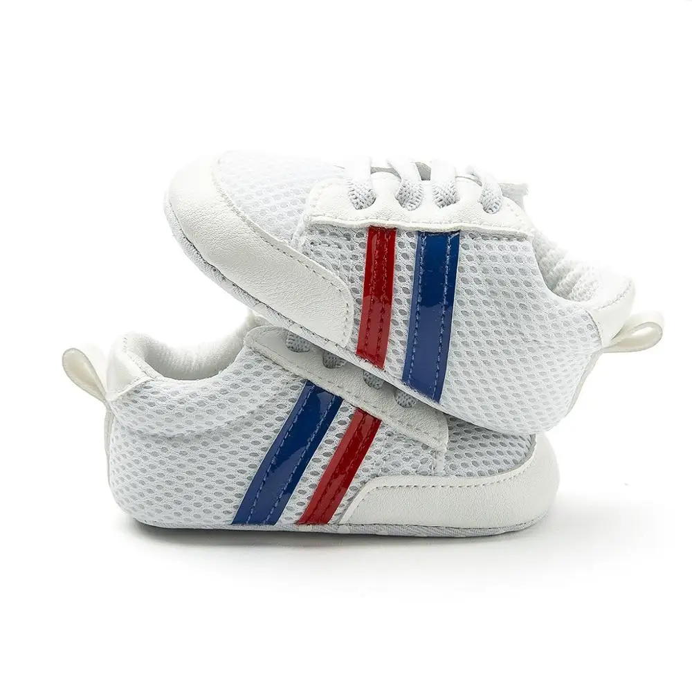 

Newborn Baby Casual Sneaker Shoes New First Walker Non Slip Soft Sole Synthetic Leather for Infant Kids Boys Girl