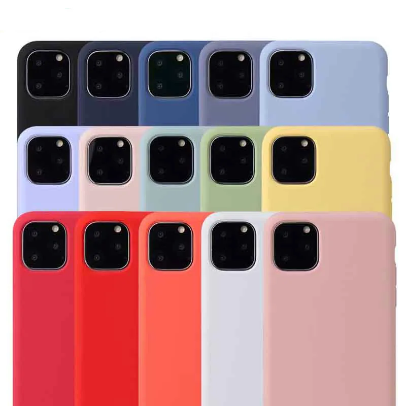 Чехол для телефона iPhone11 Pro Max Оригинальный жидкий силиконовый чехол защитный 2019