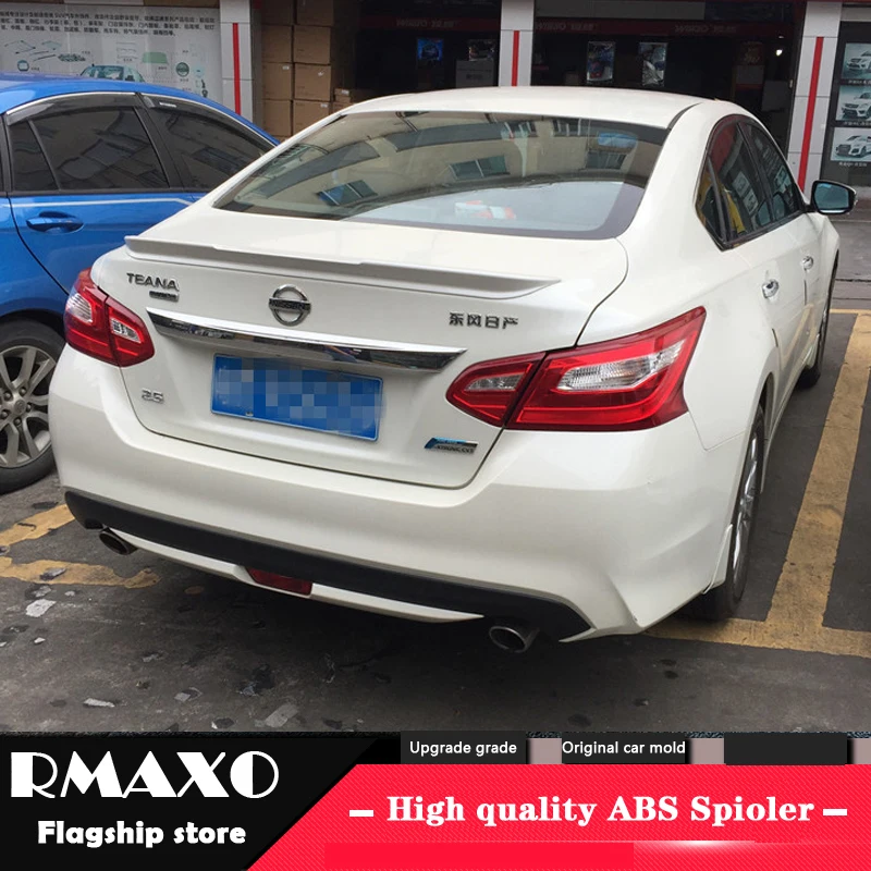 Для NISSAN спойлер Teana 2016-2018 Altima Высокое качество ABS Материал заднего крыла