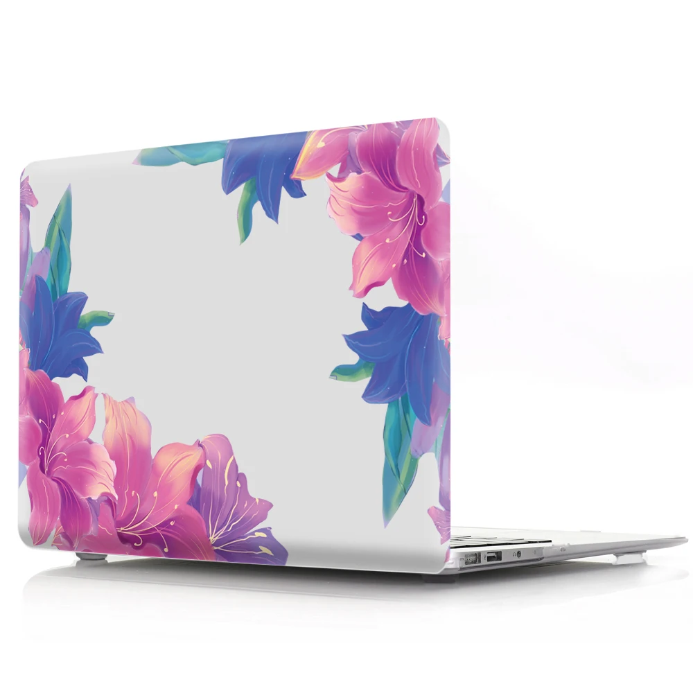 

for Macbook Air 11 13 Pro 12 13 15 16 Cover, New Pattern Shell Protective Laptop Case for Mac Air Pro 11.6 13.3 15.4 16 14