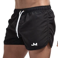 jockmail board shorts gyms fitness shorts mens solid swimshorts mens summer loose breathable casual shorts beach shorts