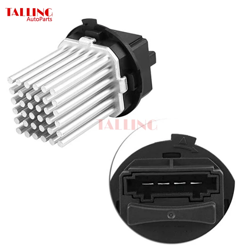 

Резистор двигателя воздуходувки, алюминиевый ABS вентилятора отопителя, резистор мотора вентилятора для 307 407 C3 C4 C5 C66 44 1S7