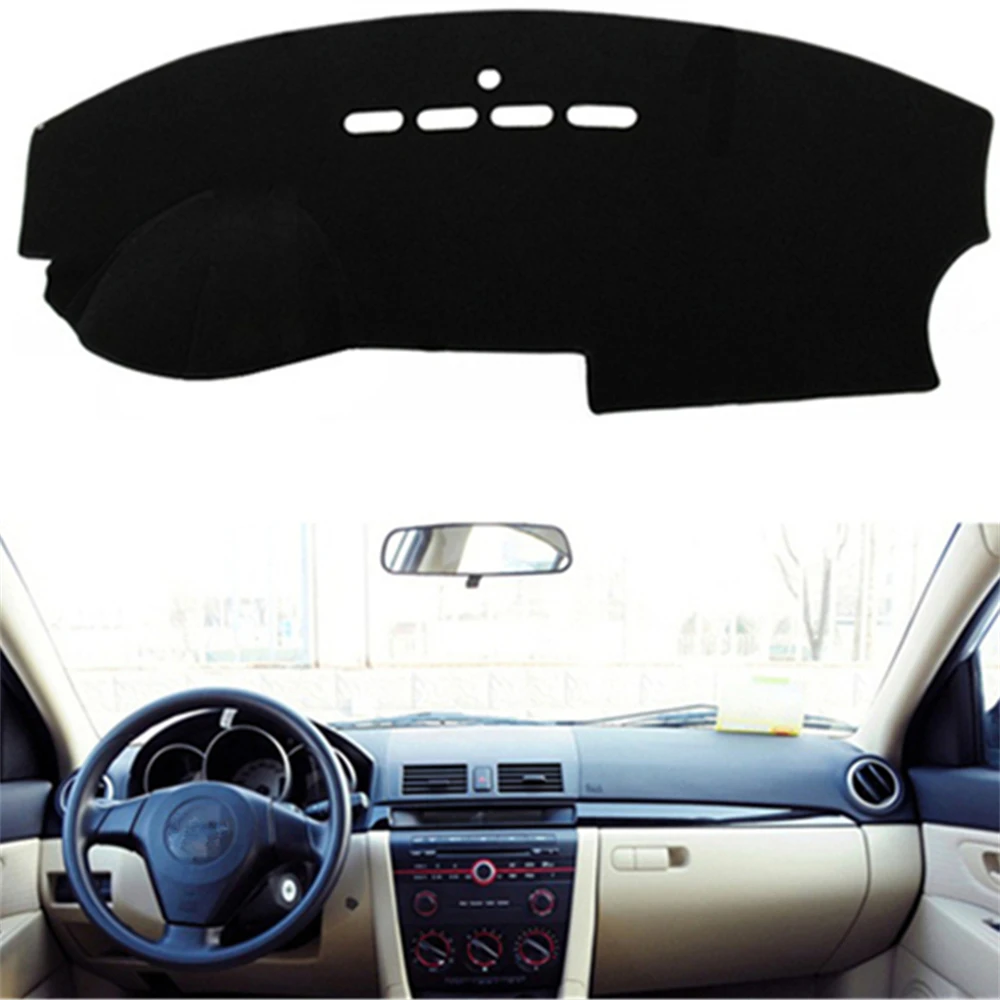 

SJ роскошный мягкий на заказ Противоскользящий автомобильный внутренний коврик для приборной панели, Солнцезащитный коврик для MAZDA 3 2006 ...