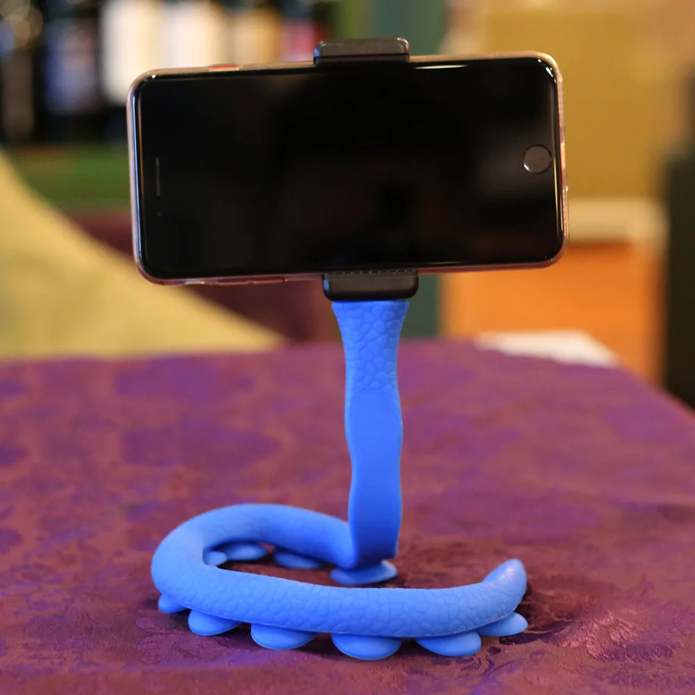 Гибкий универсальный держатель для мобильного телефона/велосипеда/стены -