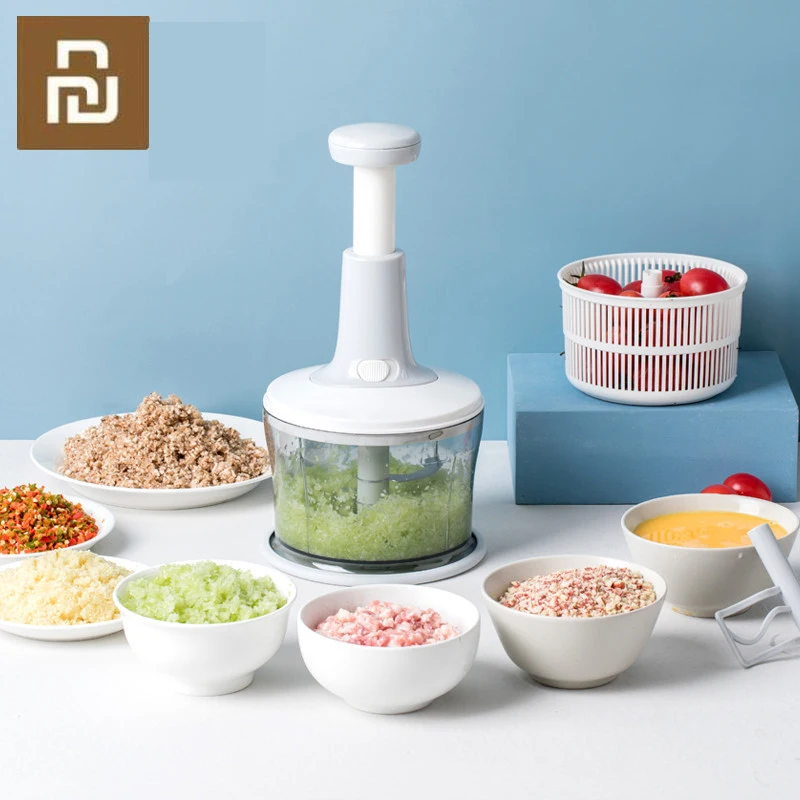 Ручная мясорубка Xiaomi Jordan & Judy многофункциональная кухонная измельчитель для