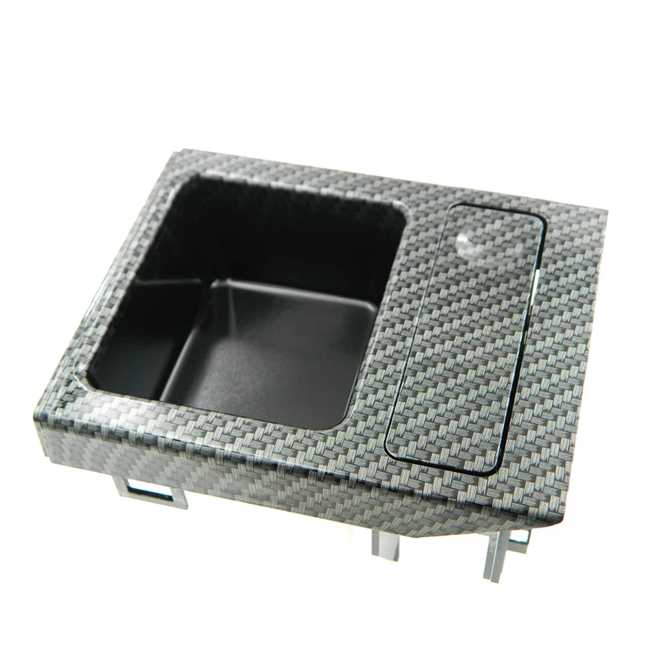 

Автомобильная Передняя центральная консоль, коробка для хранения монет из углеродного волокна для BMW E46 3 серии 318 320 325 330 1998-2006