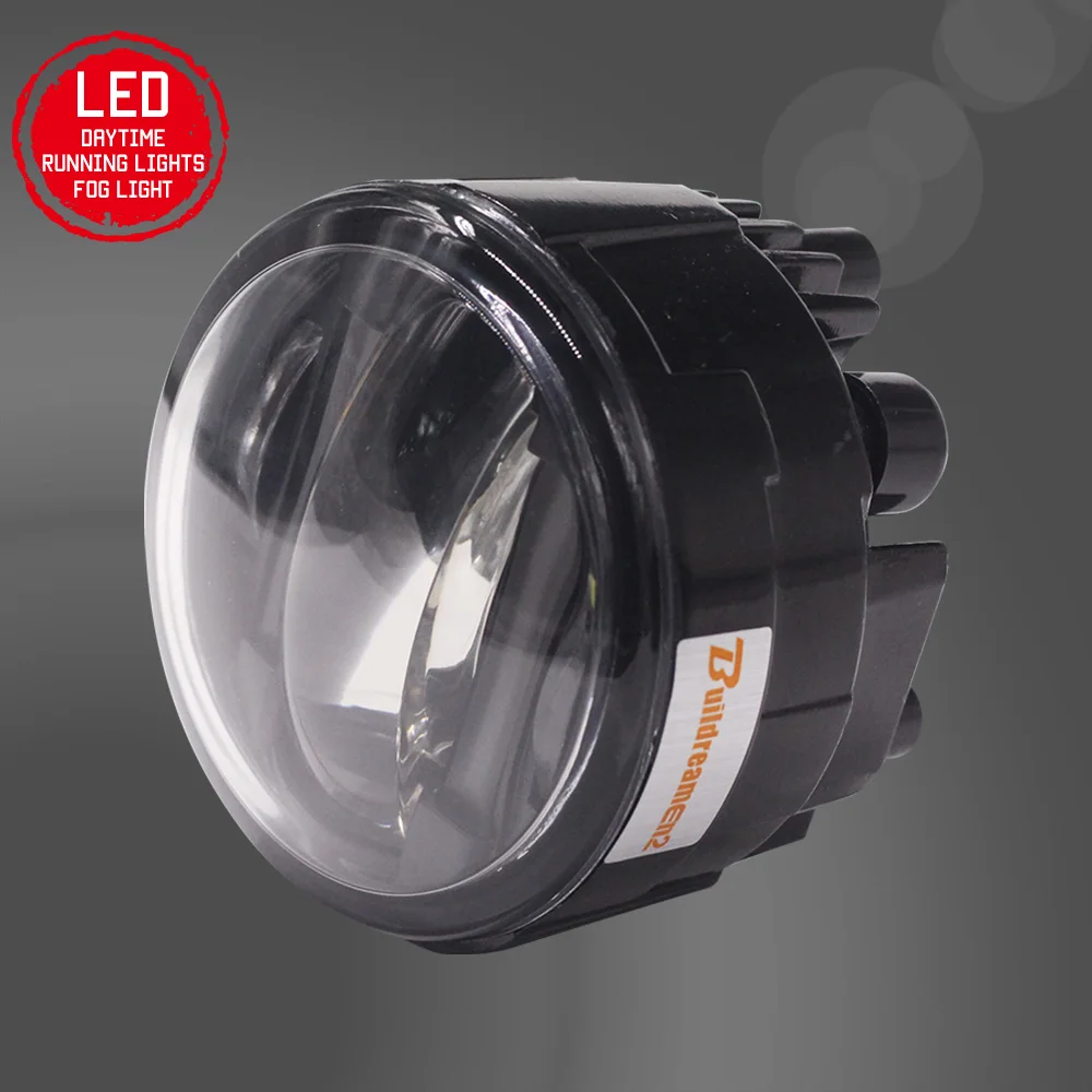 Buildreamen2 2 X Автомобильные светодиодные противотуманные фары DRL дневные ходовые