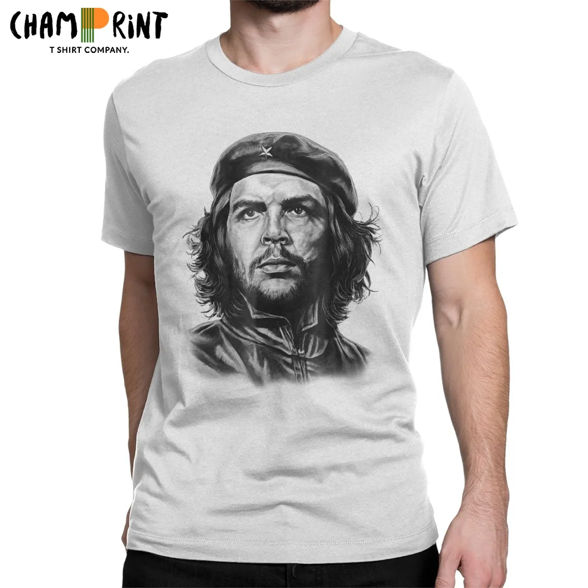 

Men Che Guevara Communism T Shirt Historical Figures Pure Cotton Clothing Humorous Crew Neck Tee Shirt Gift Idea T-Shirts