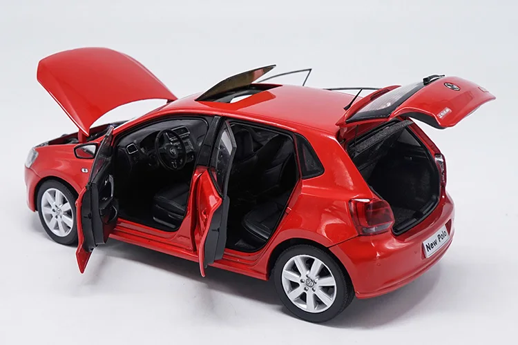 Лучшие продажи, 1:18, новые модели из сплава VW P-OLO, модели автомобилей из литого металла, лучшая коллекция, Изысканные Подарки