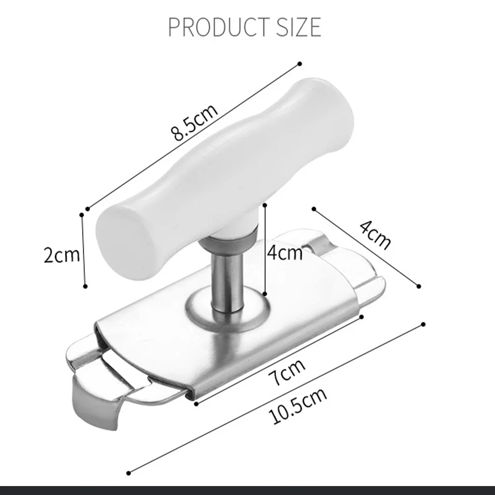 

Stainless Steel Can Openers Adjustable 1-4 Inches Cap Lid Openers Tool Kitchen Gadgets Hand Manual Easy Open For Jar Bottle