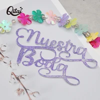 spanish words qitai nuestra boda our wedding metal cutting dies stencils template for scrapbooking paper card making craft md358
