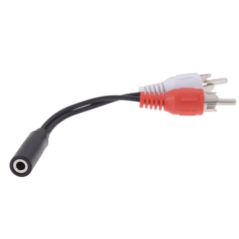 Аудиокабель 3,5 мм на 2 RCA