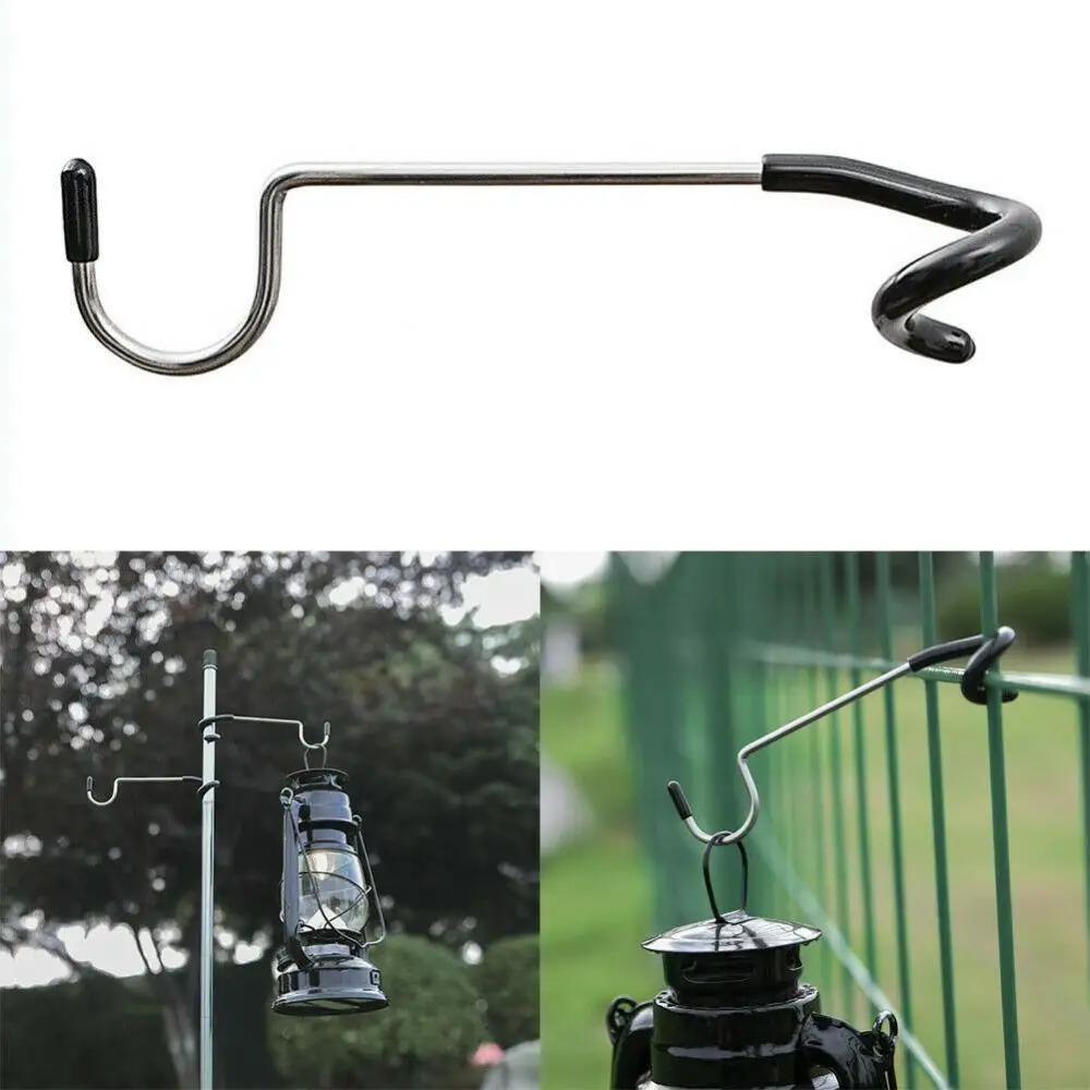 

Camping Light Hook 14cm/5.5inch Portable Outdoor Barbecue Camp Lover Equipment Tent Lamp Hanger Holder for Travelling Adventure
