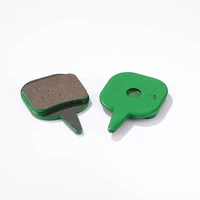 2 pairs of green ceramic bicycle brake pads