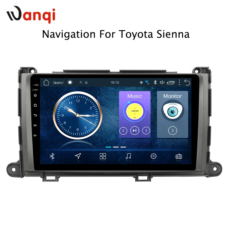 9 дюймов Android 8 1 Автомобильная навигационная и мультимедийная система для Toyota Sienna