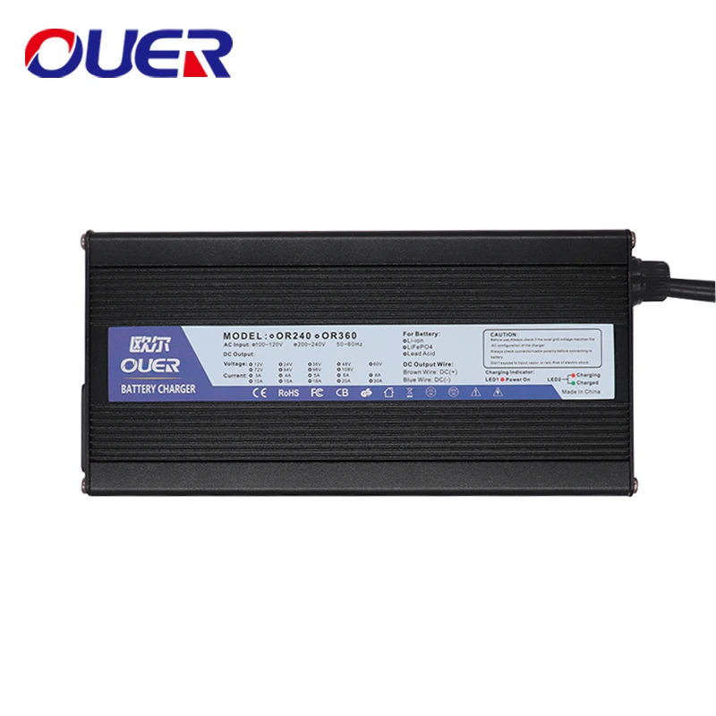 

87.6V 4A Lifepo4 Battery Charger for 24S 72V Power Polymer Scooter Ebike for TV Receivers Smart Tools