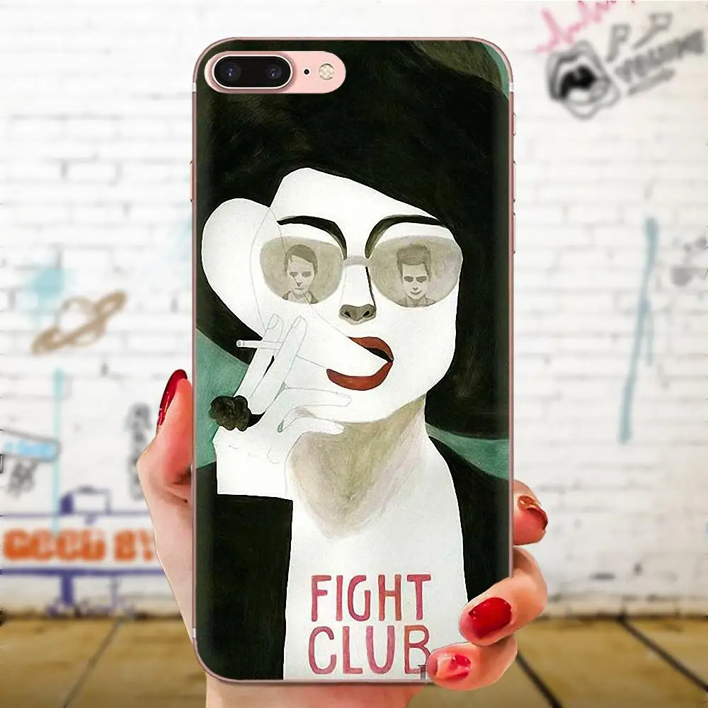Мягкий чехол для Xiaomi Redmi Note 2 3 3S 4 4A 4X5 5A 6 6A Pro Plus Fight Club Movie Poster популярный | Мобильные